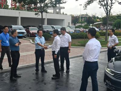 武进区区长陈志良一行莅临JN体育集团参观指导！